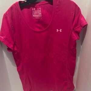 Under Armour Women's Pink T-Shirt